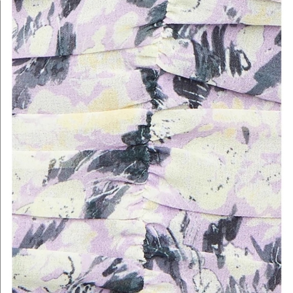 FREE PEOPLE Mabel Blouse Lilac XSmall NWT - Picture 5 of 7